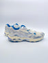 Mizuno wave rider 10 zilver blauw
